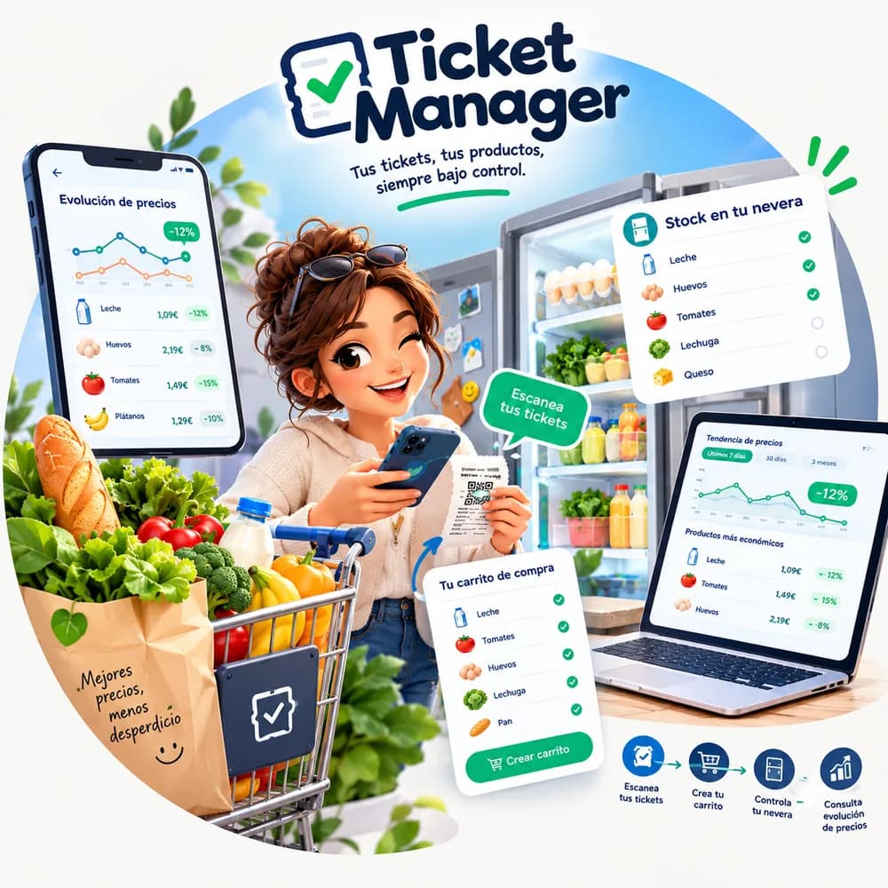 GESTIC: escanea tickets, controla tu stock y compara precios